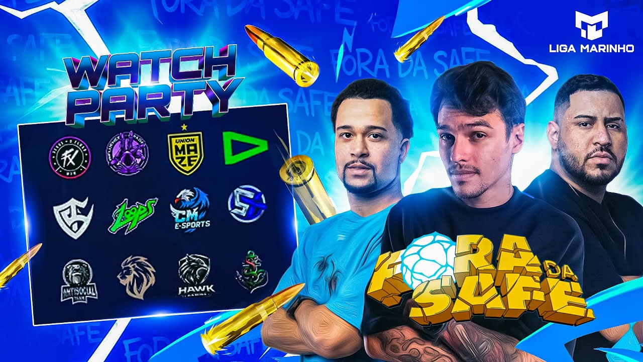 🔴LIGA MARINHO COM FORA DA SAFE - POINT RUSH 🔴#FREEFIRE