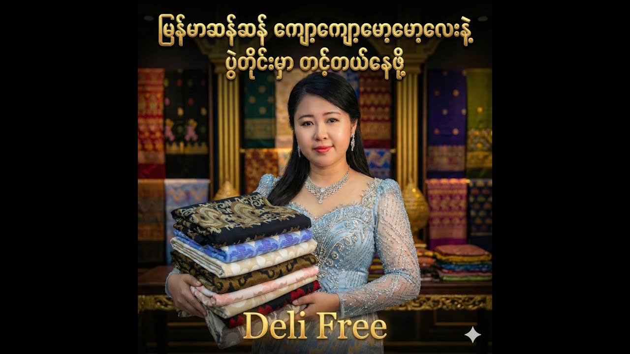 မြန်မာဆန်ဆန် ကျော့ကျော့မော့မော့လေးနဲ့ ပွဲတိုင်းမှာ တင့်တယ်နေဖို့..