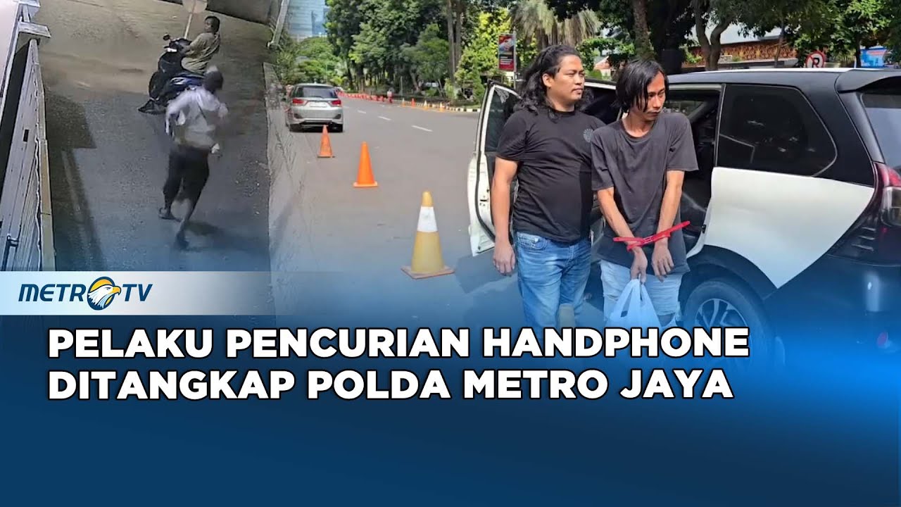 Pelaku Pencurian Handphone Di Mampang Ditangkap Polda Metro Jaya