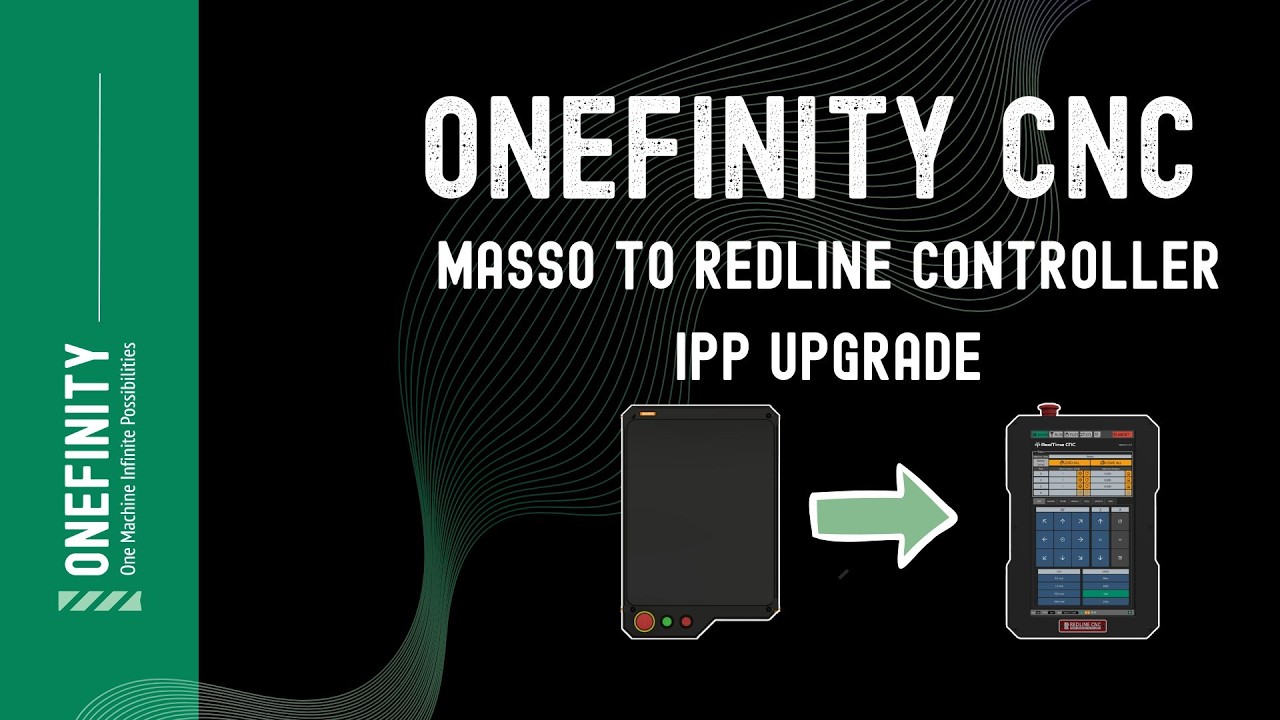 Установка и модернизация контроллера Onefinity CNC MASSO до Redline | Программа обмена IPP