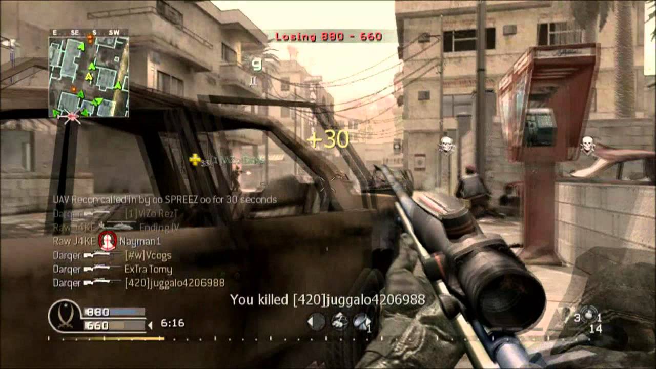 First cod4 triple!