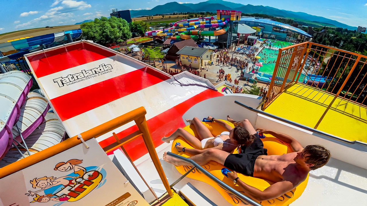 Inside Slovakia's BIGGEST Water Park! ⚡ Tatralandia