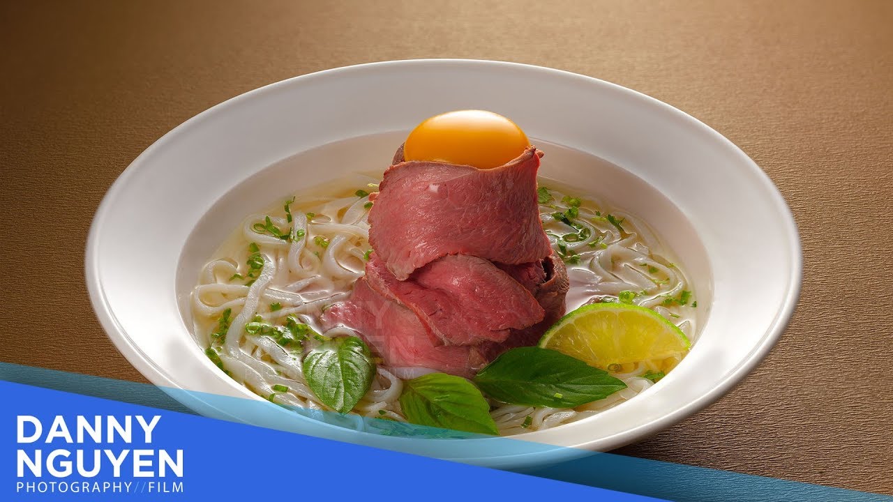 Setup ánh sáng chụp ảnh món ăn Fine Dining Food Photography với 2 đèn Profoto cùng Danny Nguyen