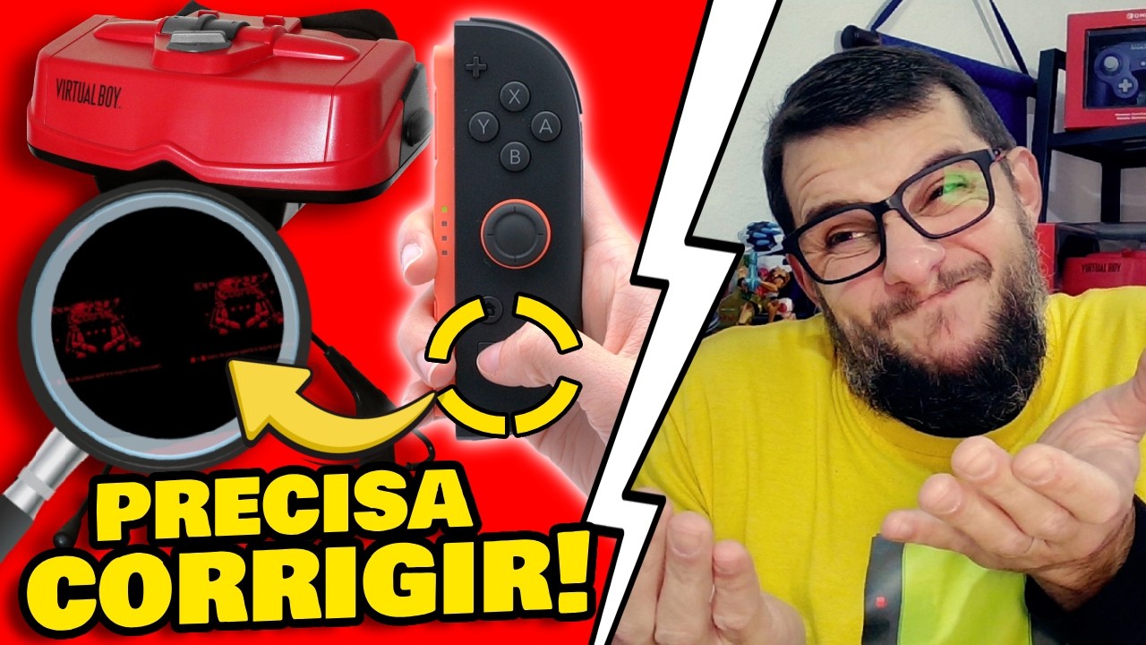 A Nintendo PRECISA corrigir isso no Virtual Boy!