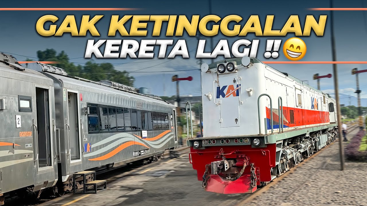 AKHIRNYA BERHASIL NAIK KERETA INI 😍
