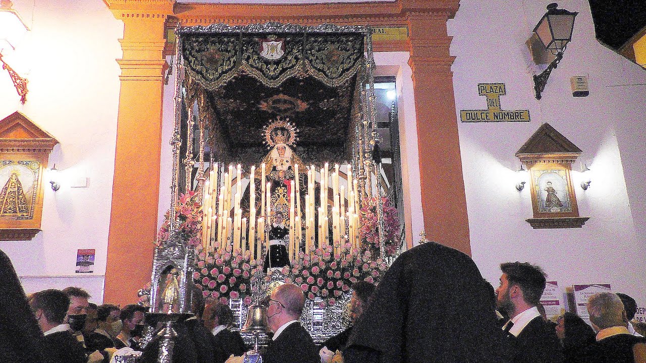 Salida del Viernes Santo noche 2022 en Puente Genil