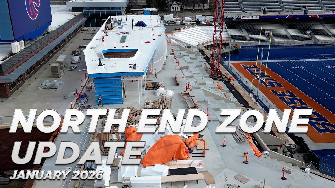 Boise State Football: North End Zone Update (January 2026)