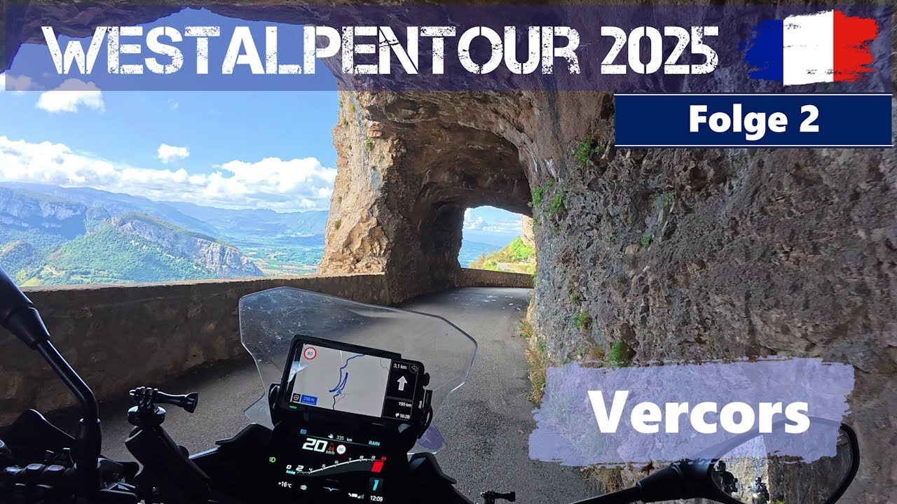Der wilde Vercors | Gorges de la Bourne | Gorges du Nan | Combe Laval - Folge 2 Westalpentour 2025