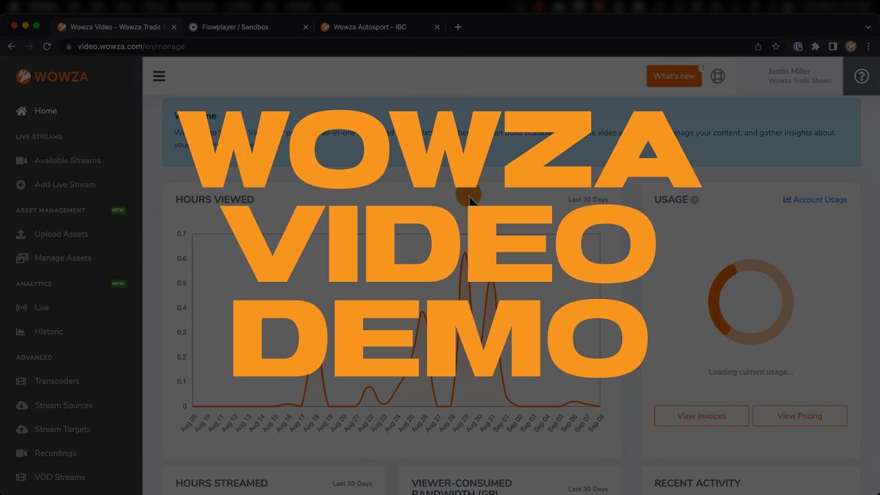 Wowza Video Demo