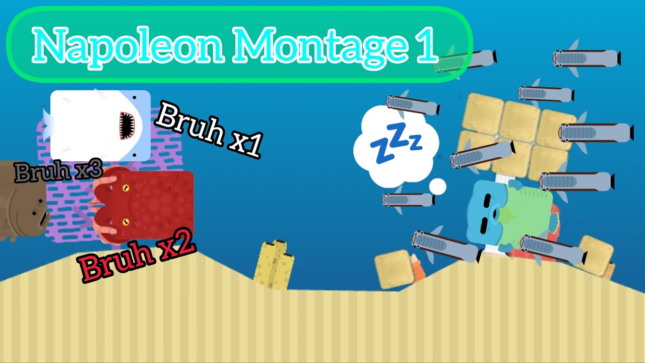 Deeeep.io: Napoleon Montage 1