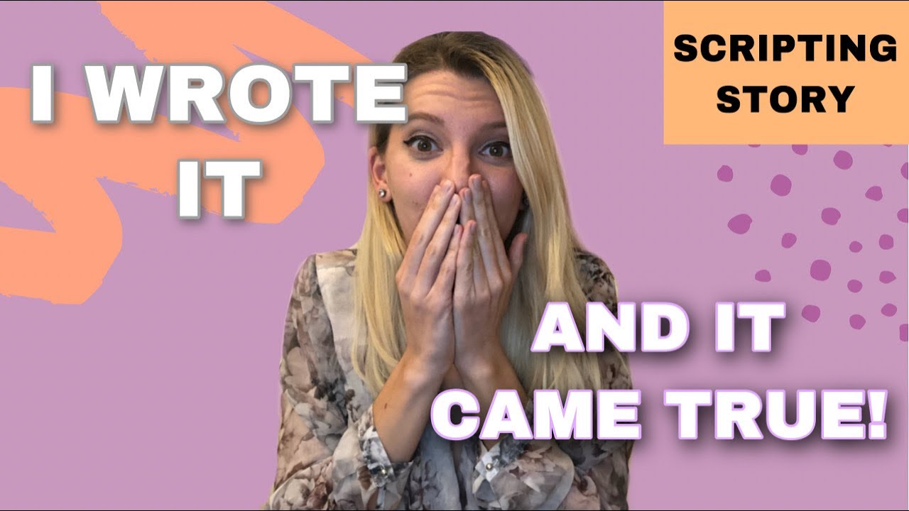 What I WROTE Down Came True!! | Manifest Anything | Scripting Story