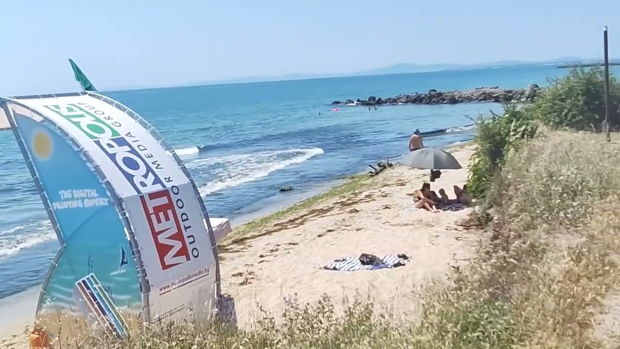 Sea Walk NOMO Beach Bar Central Ravda to OZZONE Beach Bar 06/07/22  12.30 pm