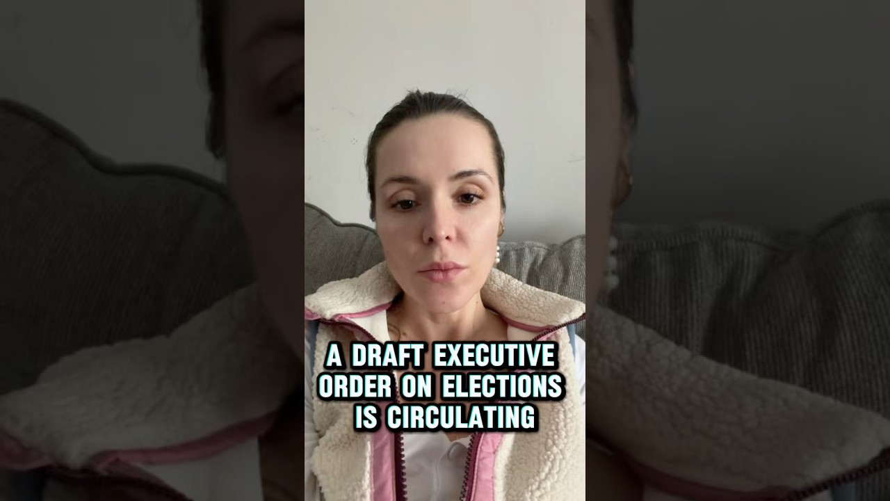 A Draft Executive Order on Elections Is Circulating #Democracy #EmergencyPowers #ElectionLaw #trump