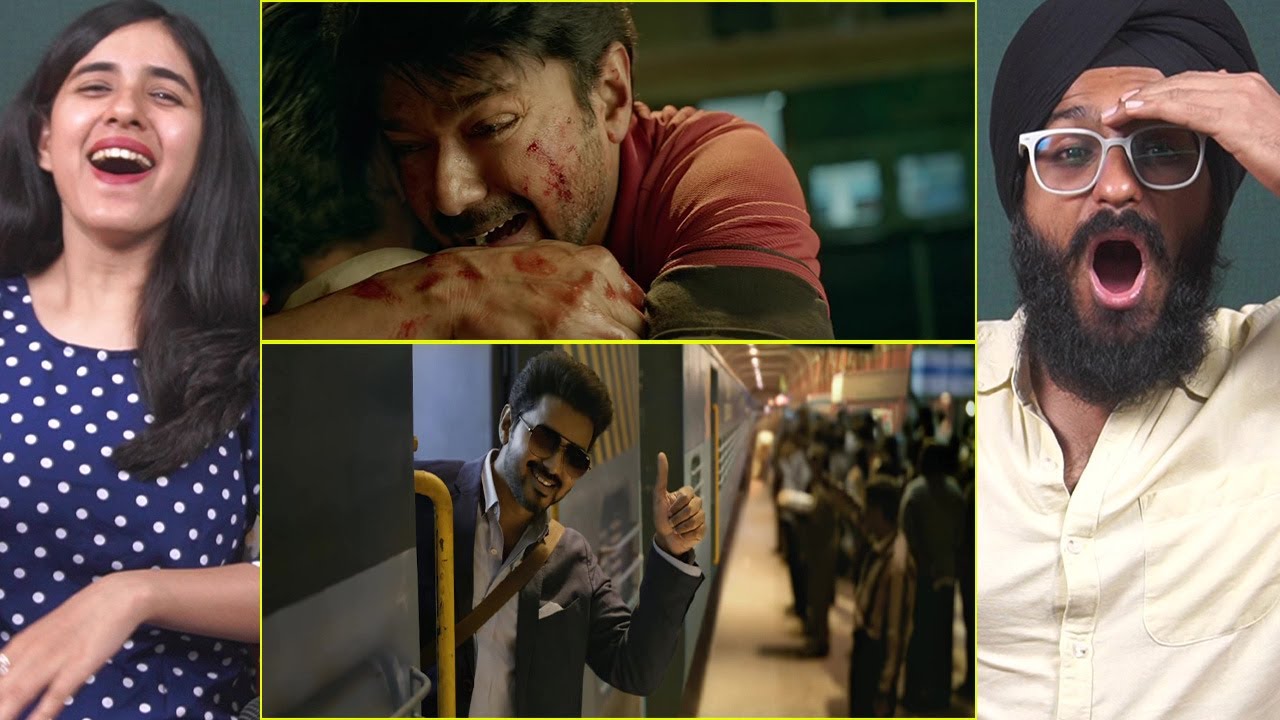 Bigil Railway Station Fight Scene REACTION | Interval Heart-Breaking Scene | Parbrahm Singh