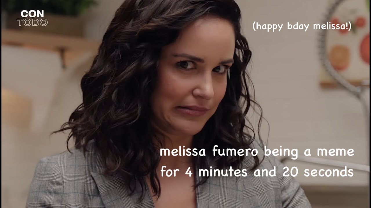 melissa fumero being a meme for 4 minutes and 20 seconds