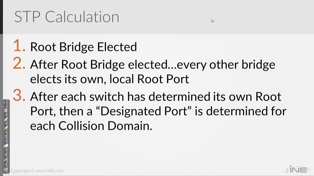 11140 4 2   Calculating the STP Designated Ports   Spanning Tree   CCNA Routing & Switching Technolo
