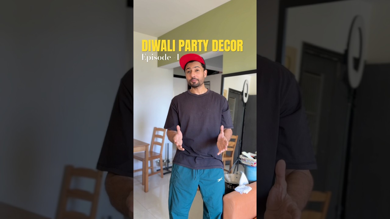 DIWALI PARTY DECOR - EPISODE- 1 #diy #art #craft #handmade #diwali #decoration #party #decor