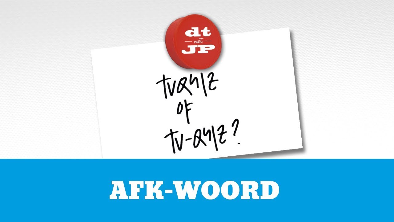 AFKORTINGEN EN WOORDEN. WAAR KOMT HET STREEPJE? | dt met JP