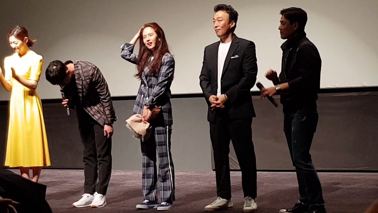 180327 잠실롯데 바람바람바람 시사회 무대인사