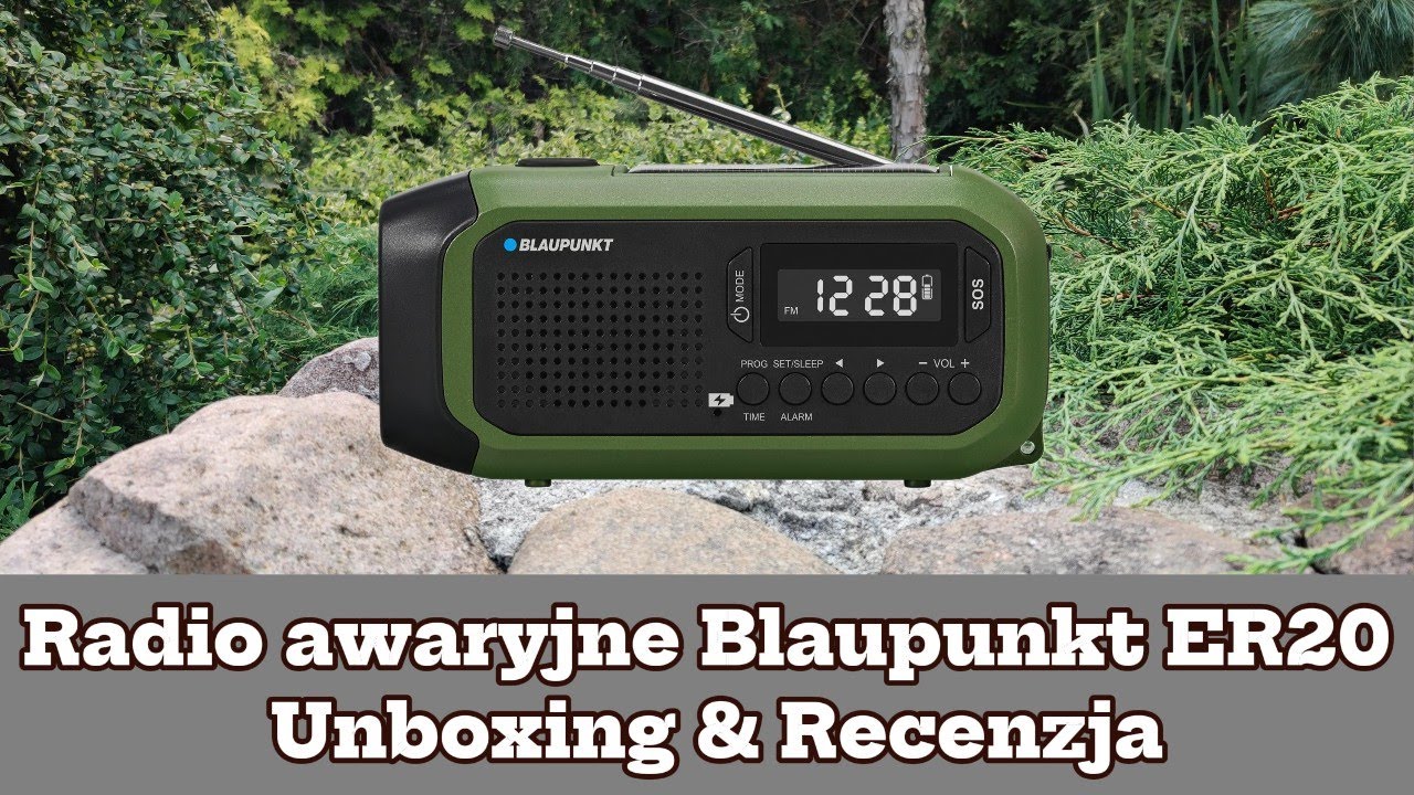 Radio awaryjne Blaupunkt ER20. Unboxing & Recenzja.