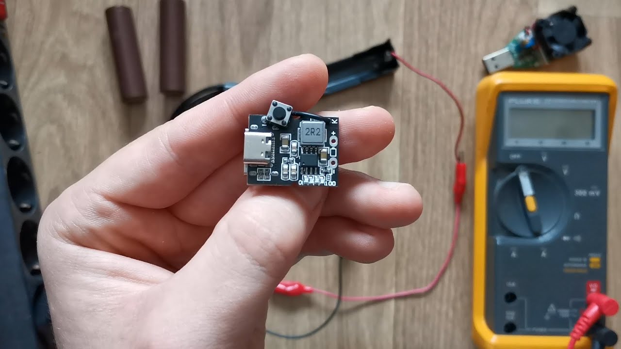 Плата для Повербанка c Алиэкспресс. type-c модуль powerbank