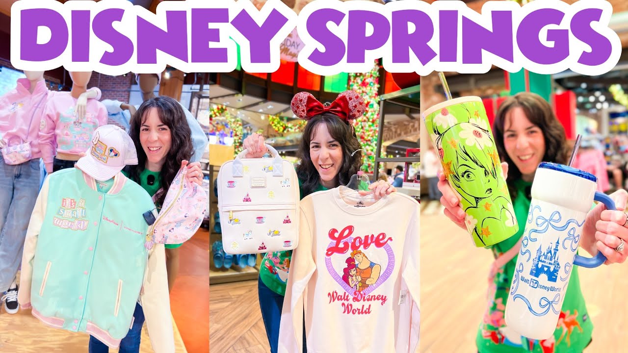 DISNEY SPRINGS New Merch Search! December 2025 | Walt Disney World | Disney Parks