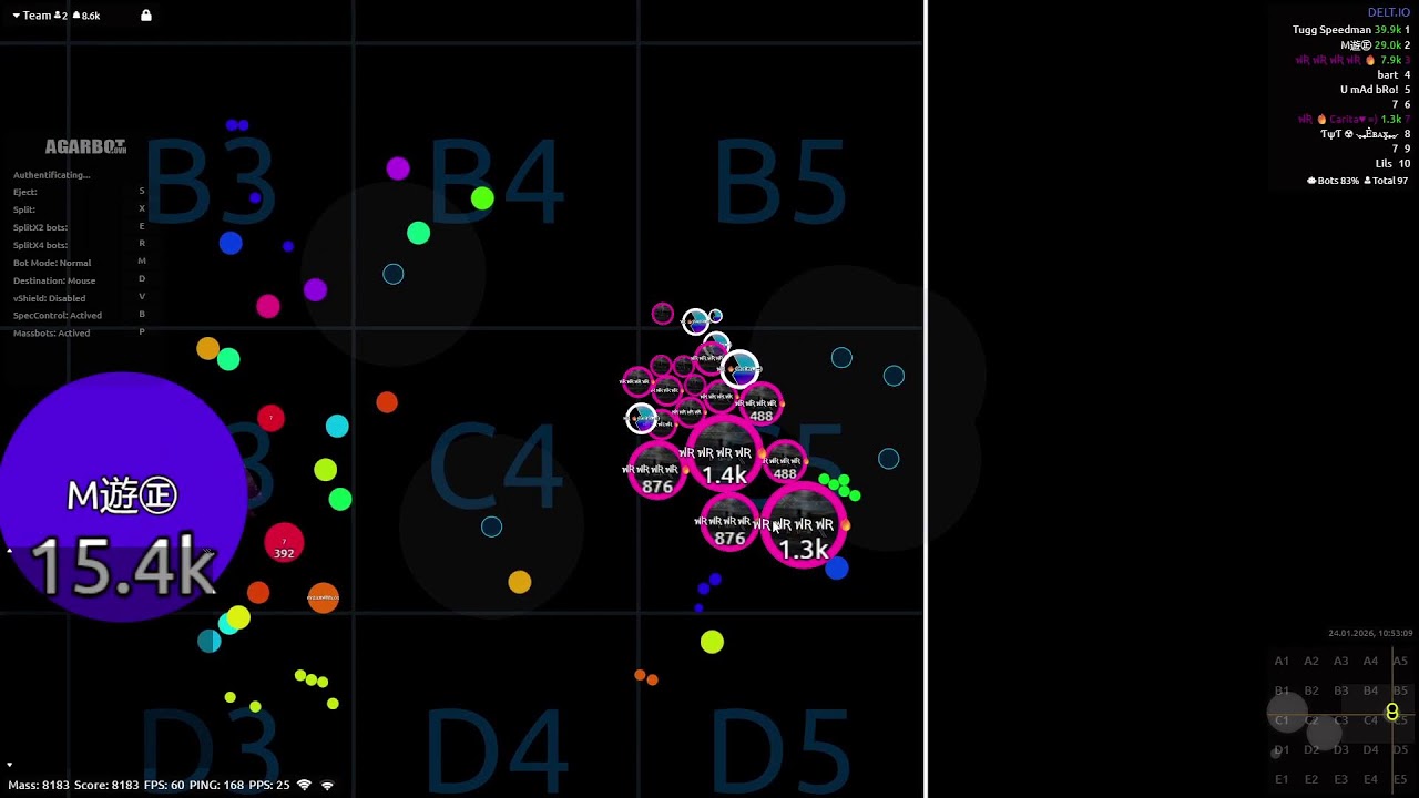 Agario live stream   1 hour