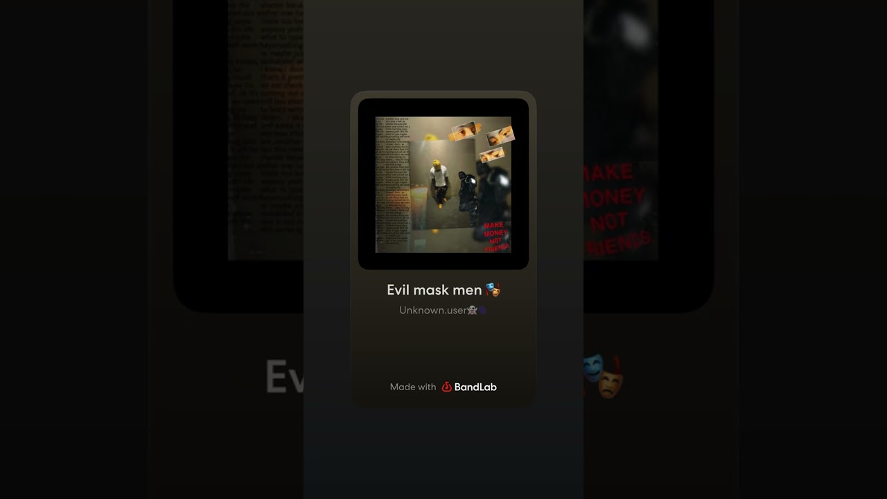 Evil mask men freestyle prod: @ProdByJordi