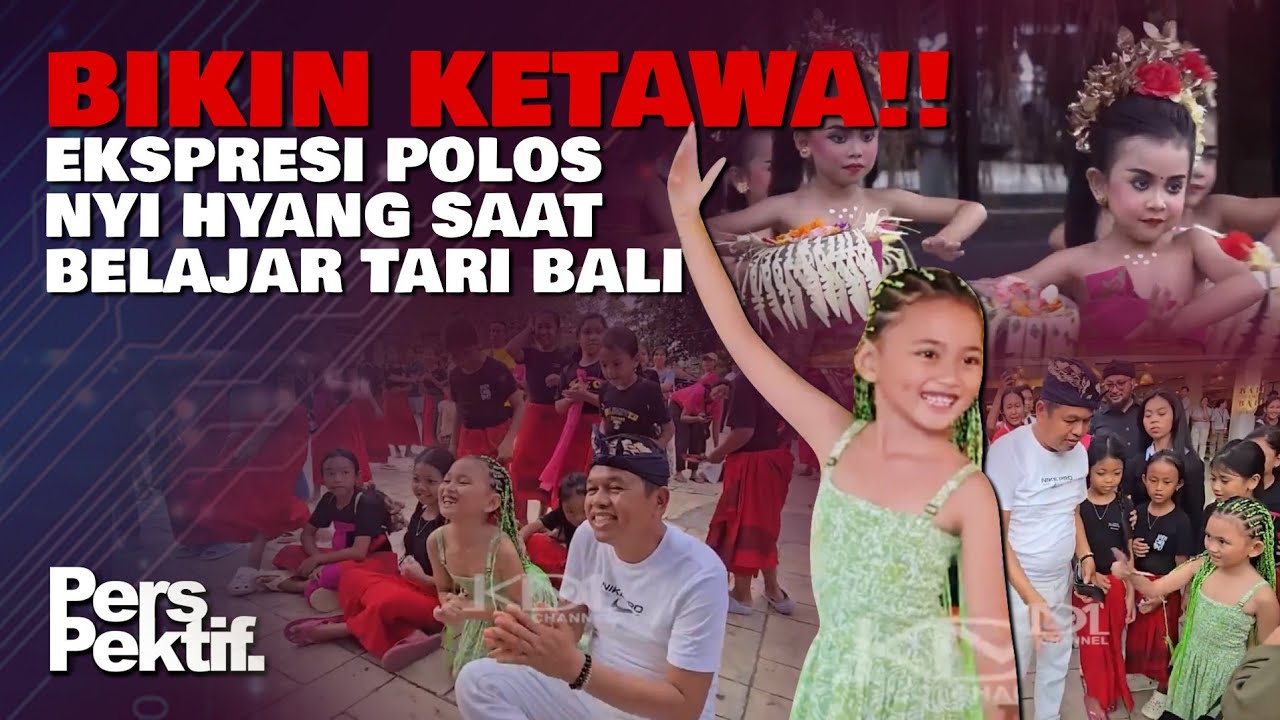 Bikin Ketawa!! Ekspresi Polos Nyi Hyang Saat Belajar Tari Bali #beritaviral #beritaterkini #kdm 