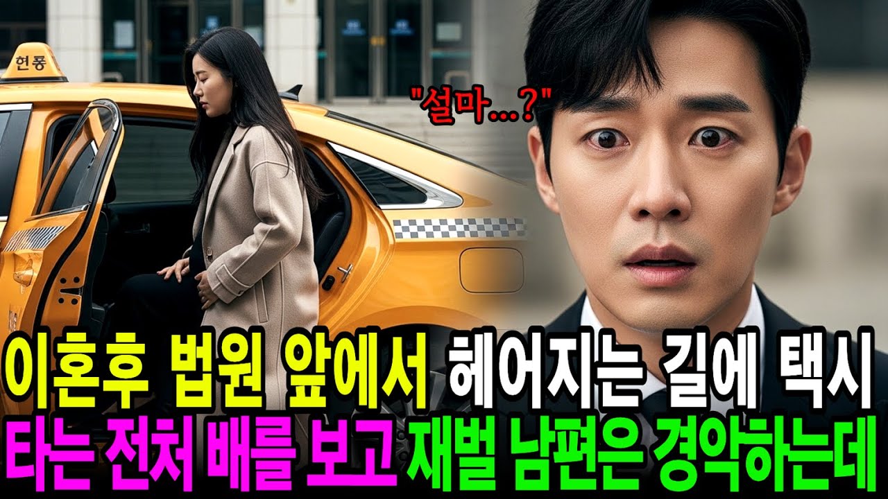 이혼 후 법원 앞, 택시 타는 전처의 배를 본 재벌 남편… 그제야 알았습니다｜노후사연｜감동사연｜사연라디오｜오디오북