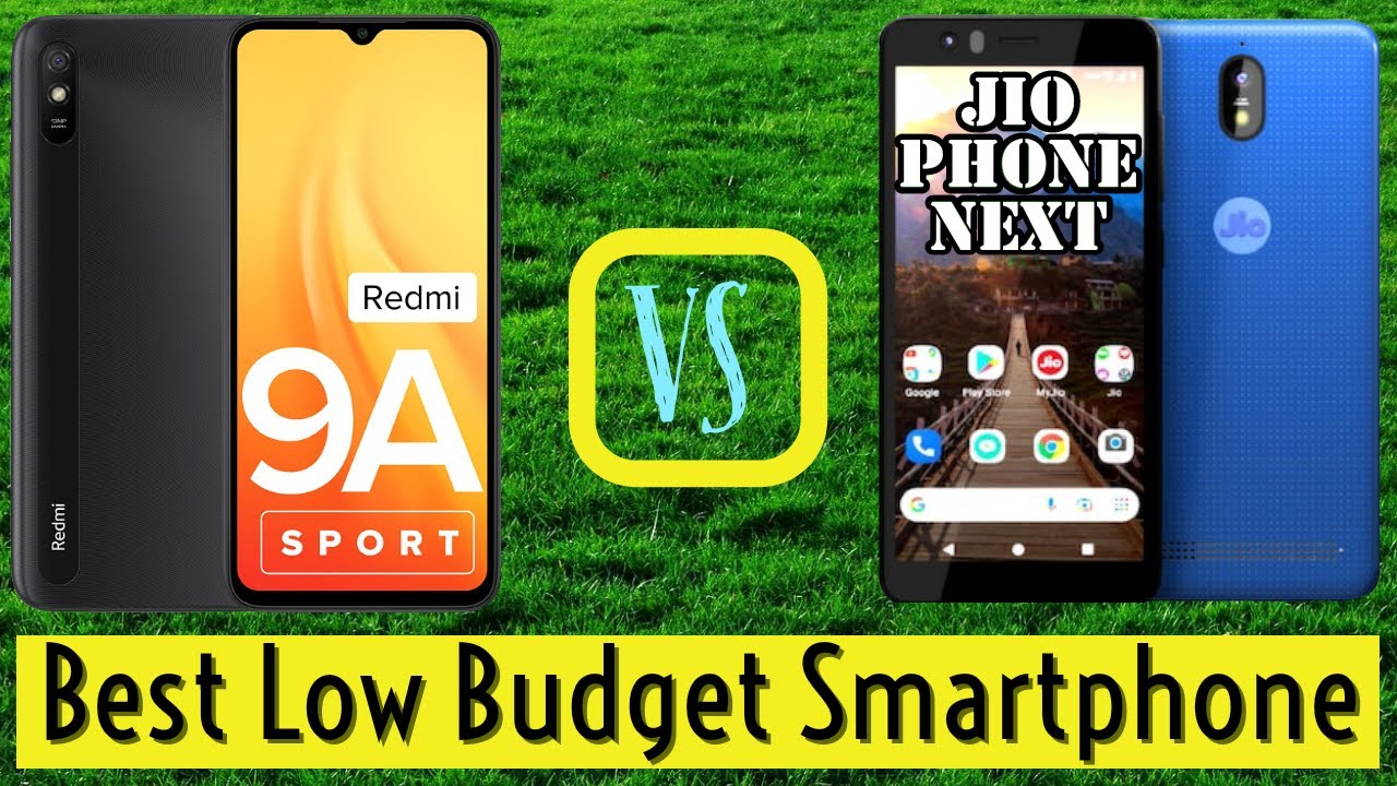 Redmi 9A Sport vs Jio Phone Next | Best Low Budget Smartphone | Mega Smartphone Comparison