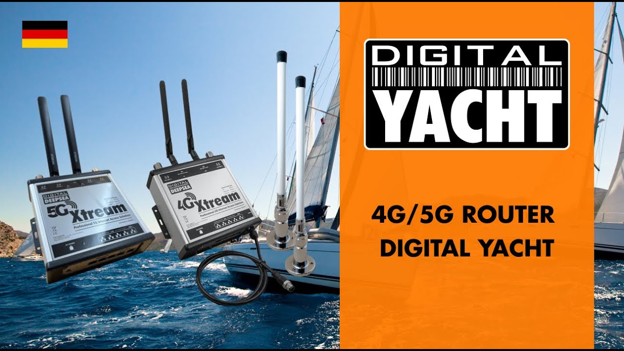 Webinar - 4G/5G-Router für Boote - Digital Yacht Deutschland