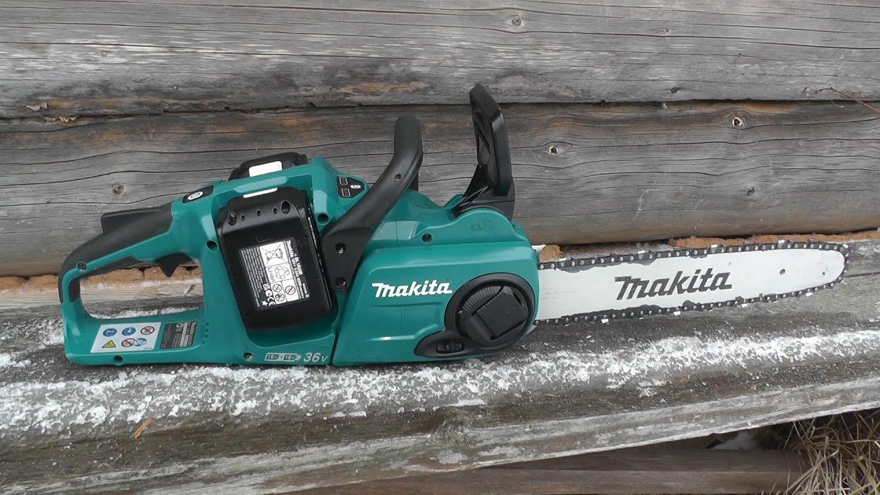 Цепная аккумуляторная пила Makita DUC353Z - 2 года в работе