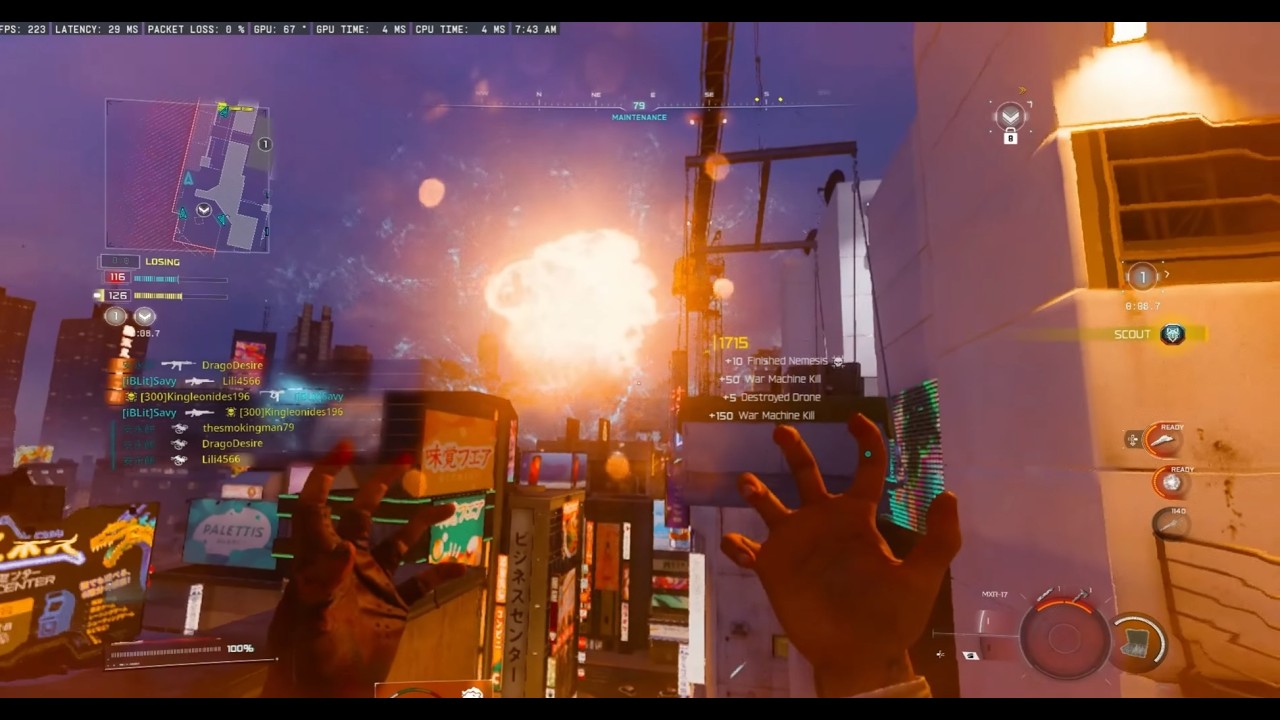 First NUKE on Yakei in unemployment lobby on BLACK OPS 7