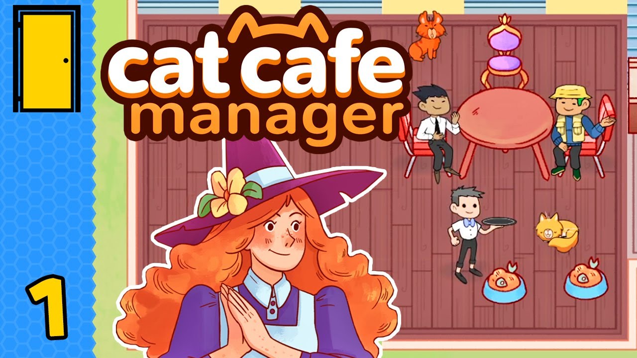 Making The Purrfect Cuppa | Cat Cafe Manager - Part 1 (Cute Cafe Sim... With Cats)
