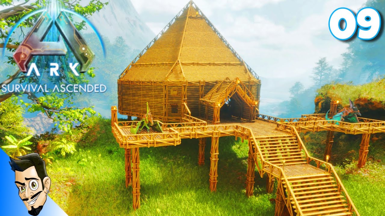JE CONSTRUIS MA MAISON SUR LE SPOT IDEAL ! EP9 - Ark Survival Ascended FR