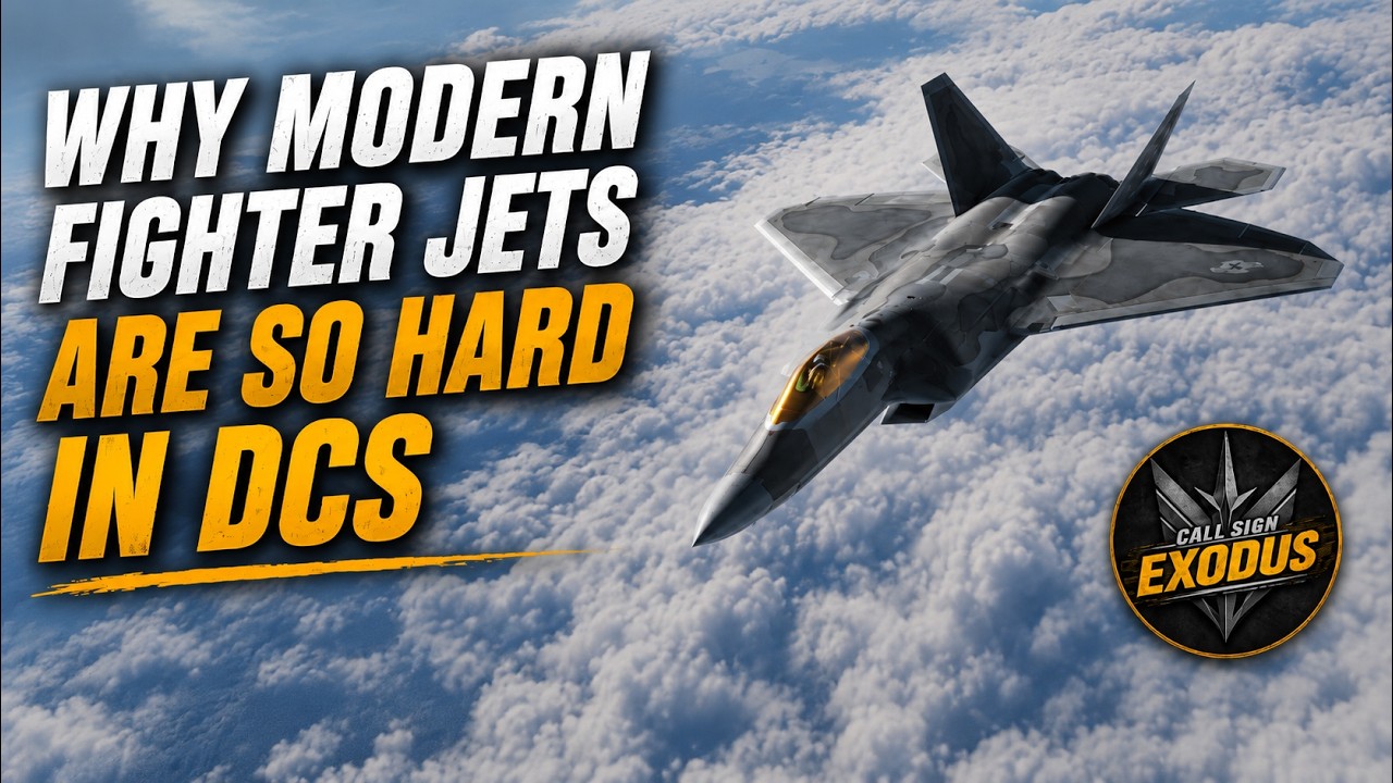 Почему современные истребители так сложно добавить в DCS World