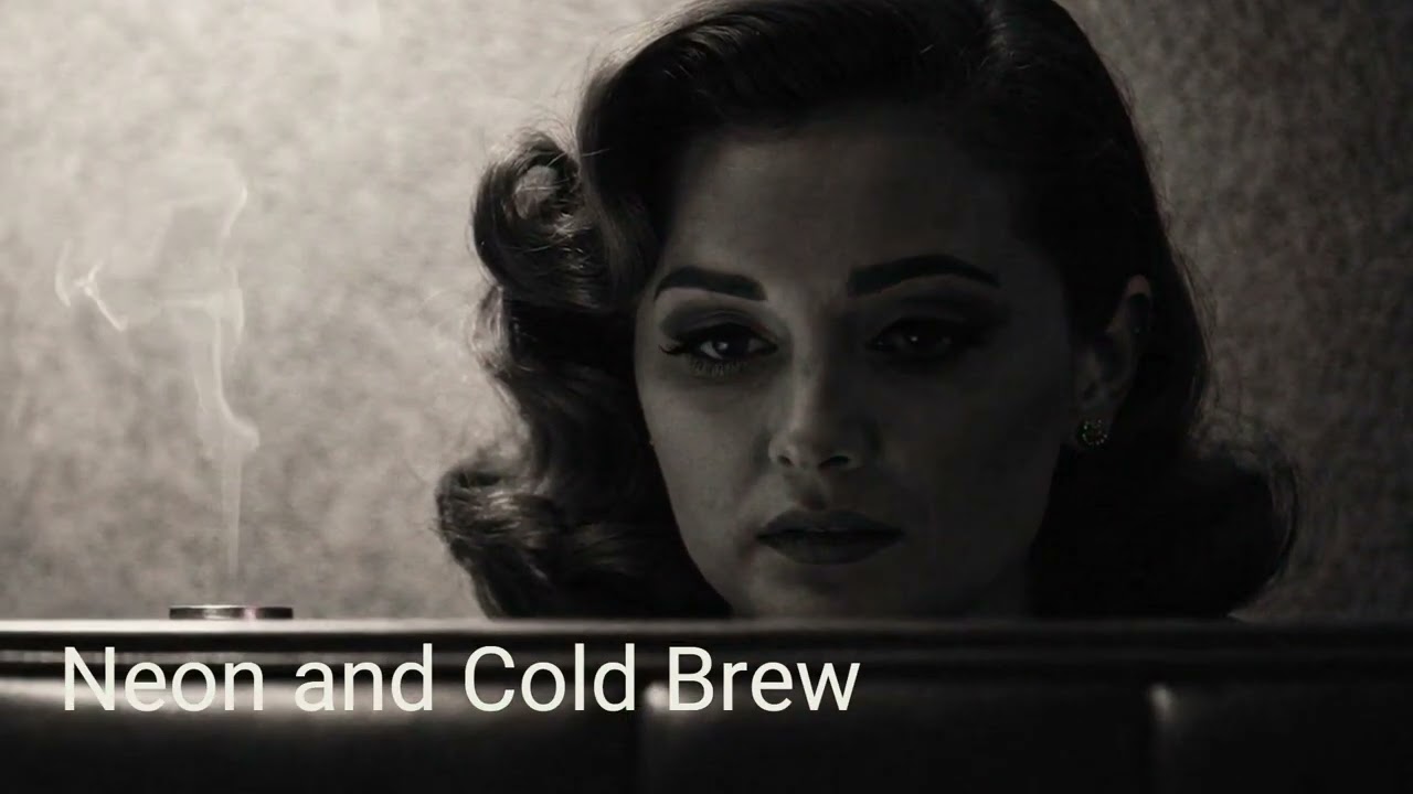 Neon and Cold Brew - Cinematic Dark Jazz Noir (Slow & Sultry Female Vocals)