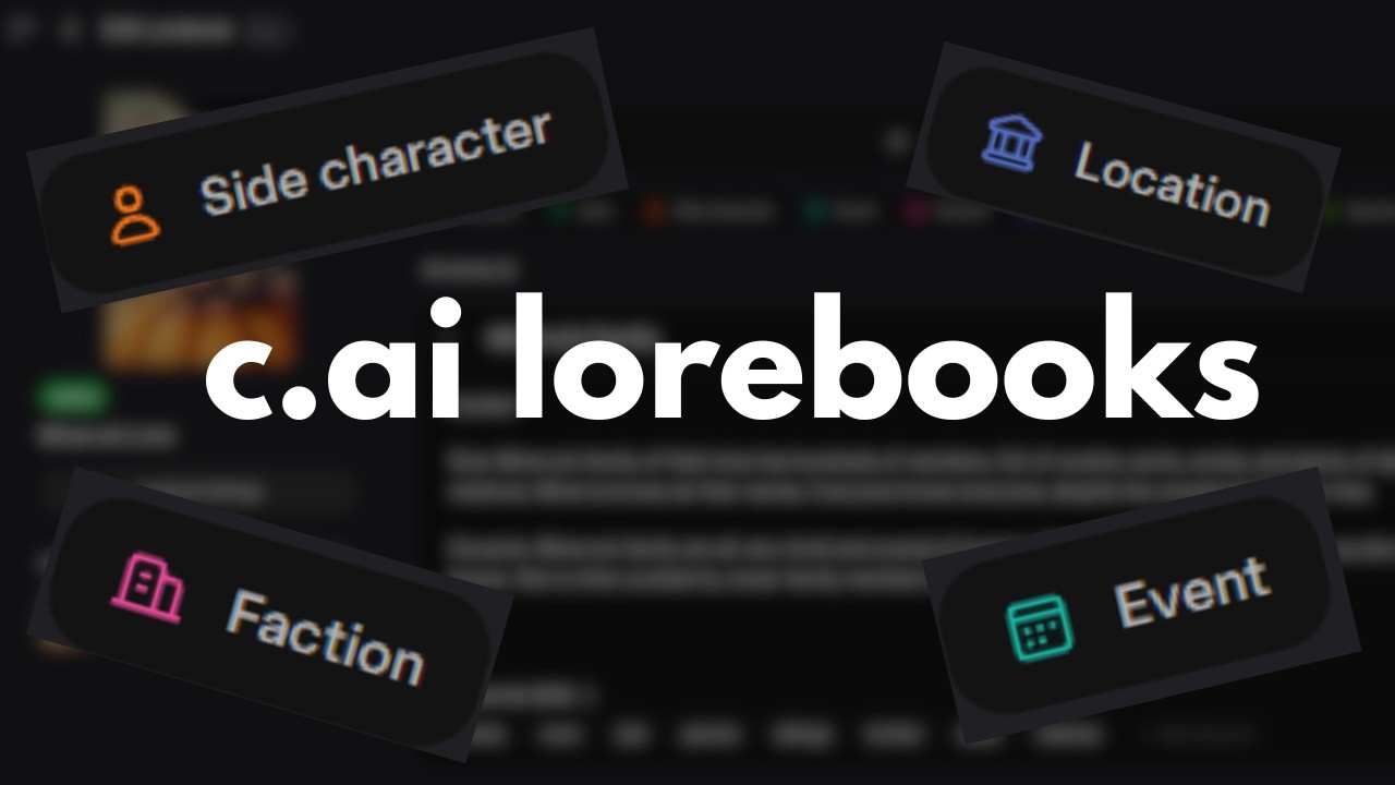 C.AI Just Added the Most Requested Feature | Lorebooks Tutorial