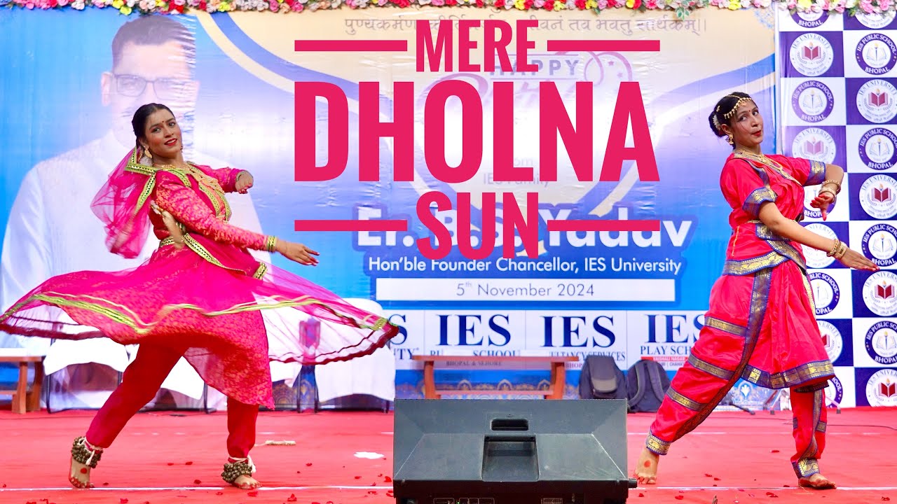 Mere Dholna Sun Kathak bharatnatyam fusion semi classical dance performance @riyasharmadance