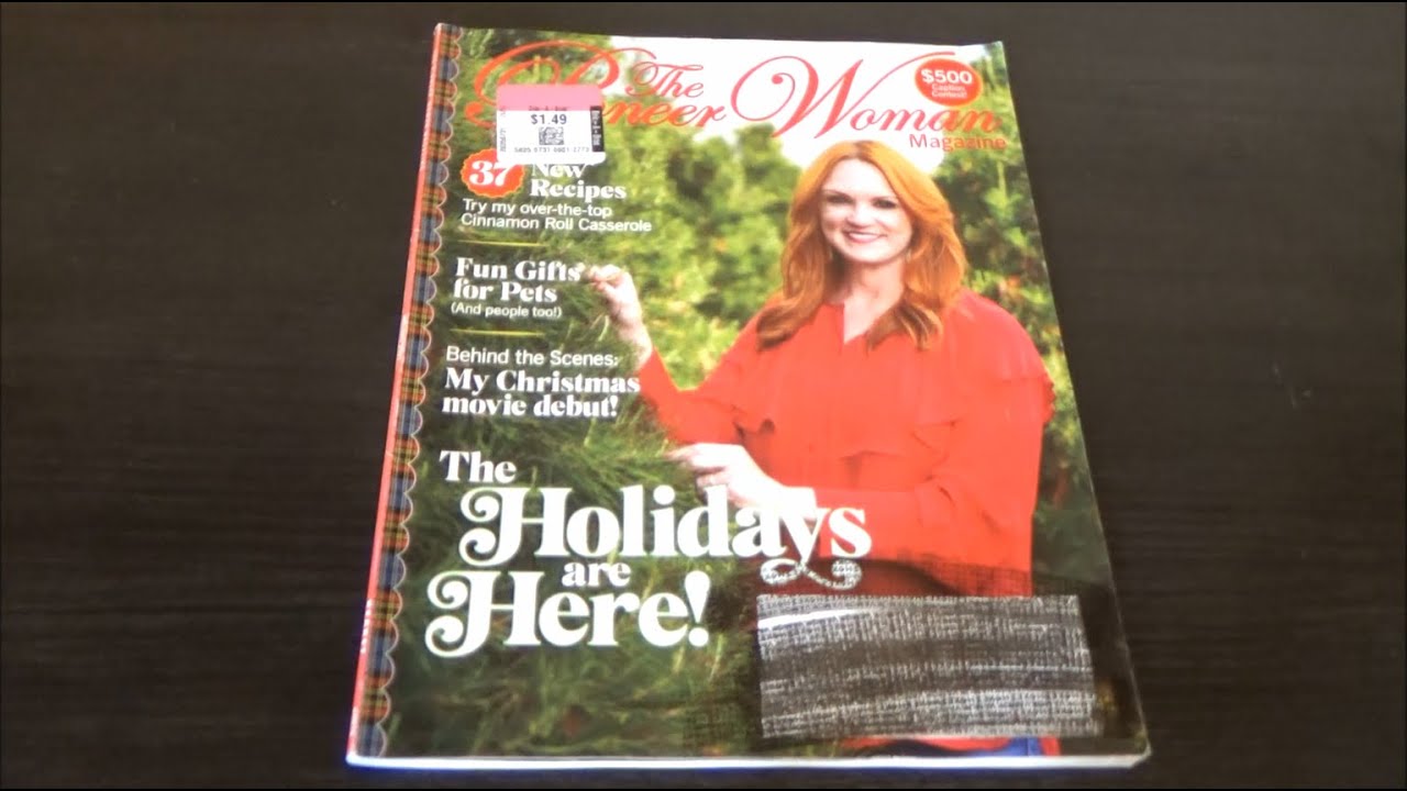 Я чувствую запах снега. Вкусно! — Журнал «The Pioneer Woman» — Выпуск к Рождеству 2021 года (Рожд...