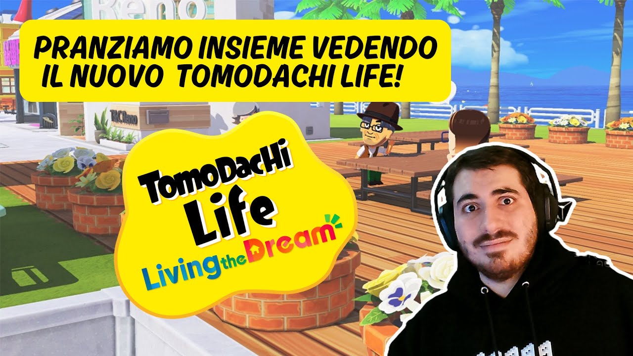 REACTION al nuovo TOMODACHI LIFE mentre pranziamo insieme!