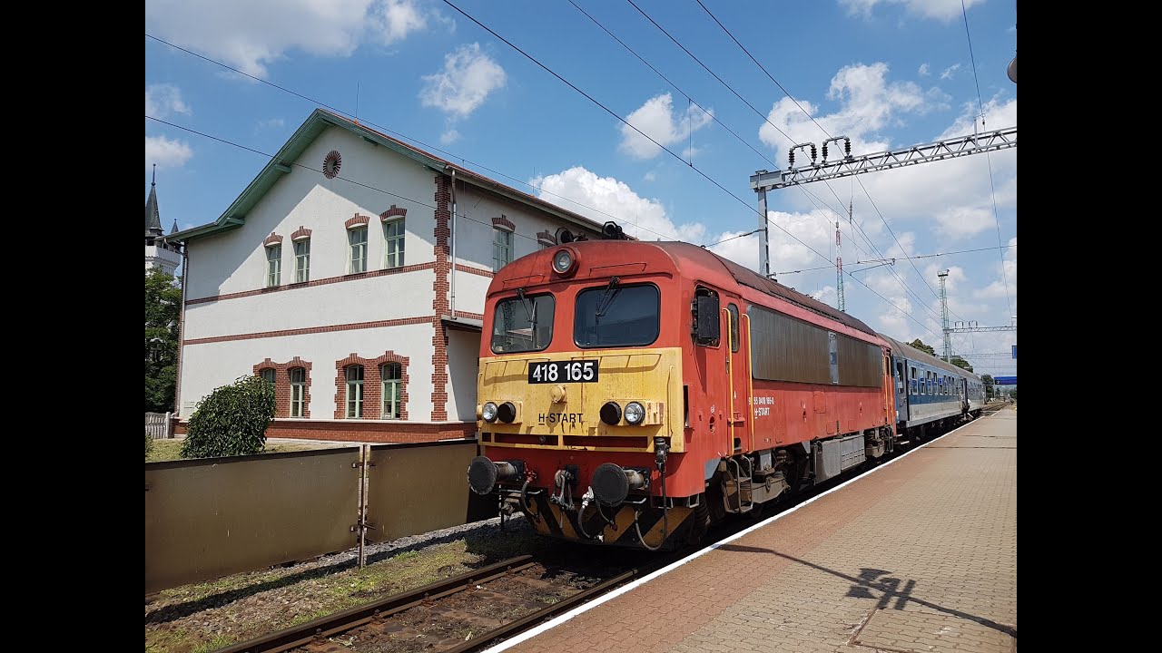 Vonatozás Hatvan-Miskolc-Sátoraljaújhely (2019 Június)