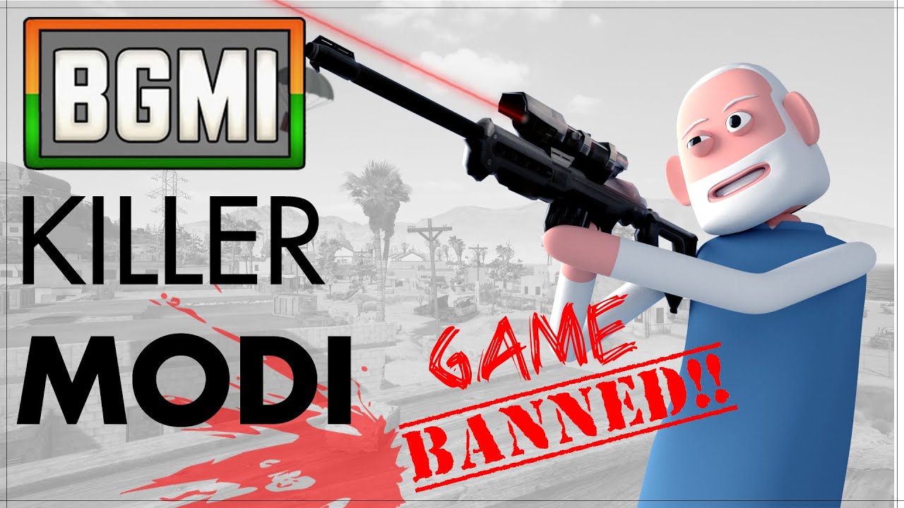 Killer Modi in PUBG | Funniest Hindi Gaming Comedy | Goofy Works Animation
