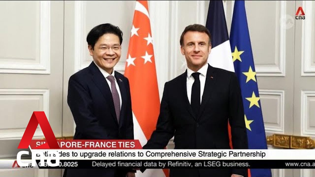 Singapore, France to upgrade bilateral ties to Comprehensive Strategic Partnership