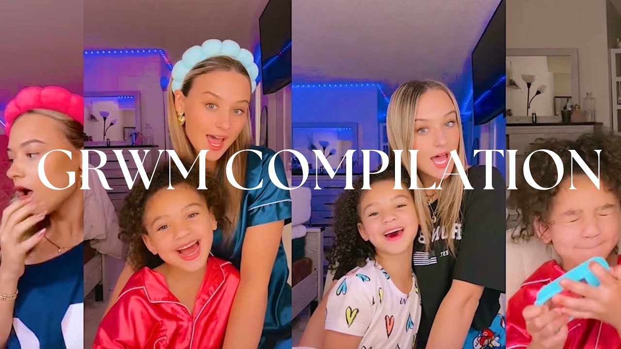 GIANNA JOYCE AND ARIANNA GRWM COMPILATION! 💕💄