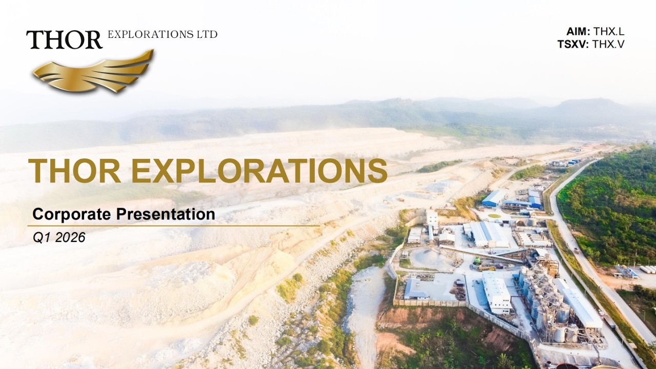 Компания THOR EXPLORATIONS LTD - Презентация результатов за 2025 финансовый год.
