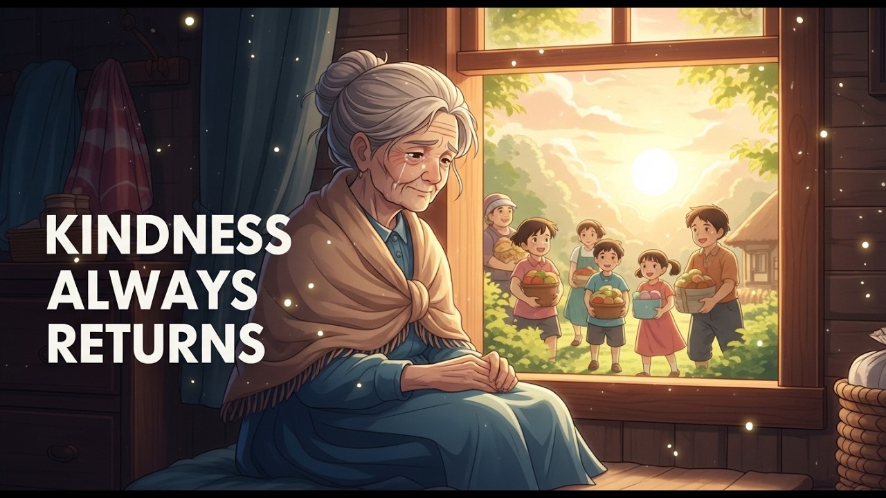 She Lived Alone… Until Kindness Came Back To Her | A Beautiful Life Lesson