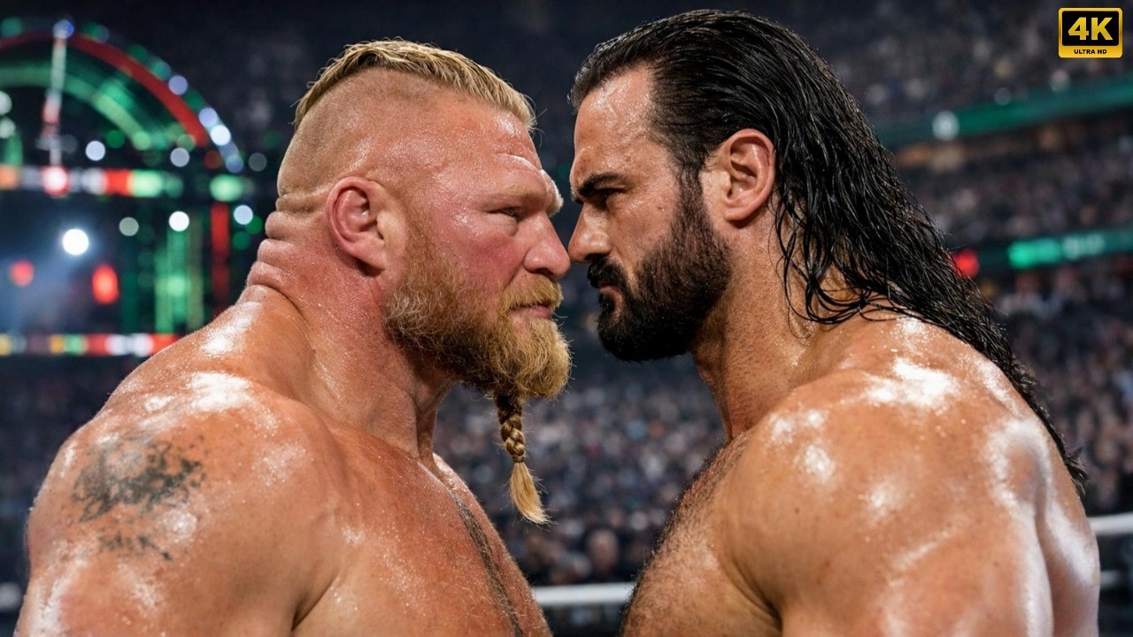 Брок Леснар против Дрю Макинтайра – Зверь против Шотландского Воина в WWE 2K: Столкновение в замк...