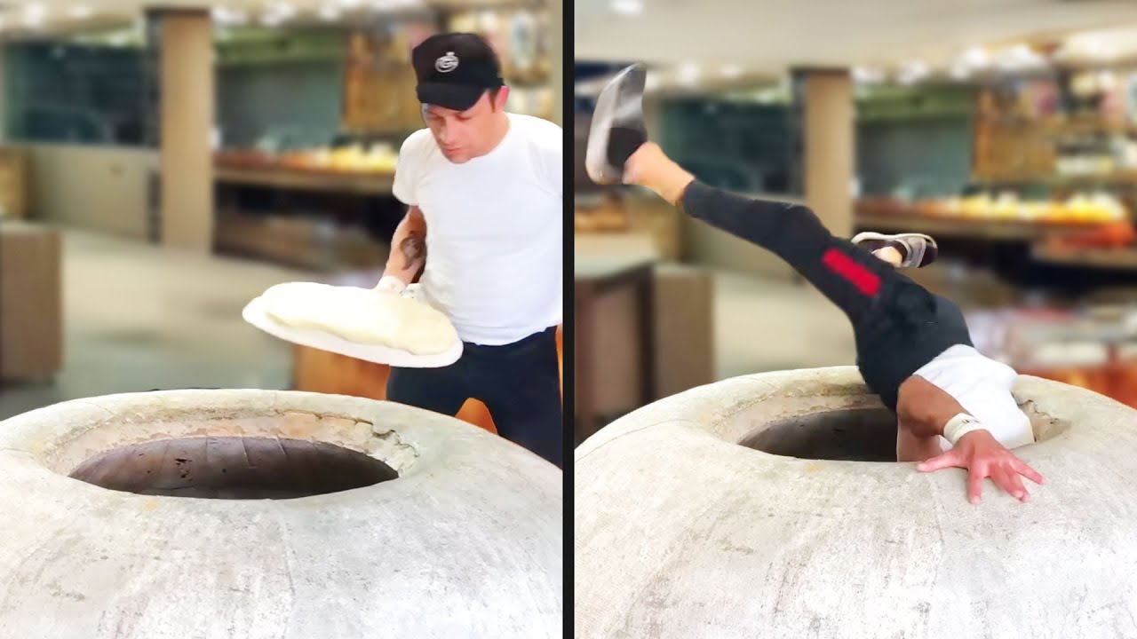 Falling into an Oven